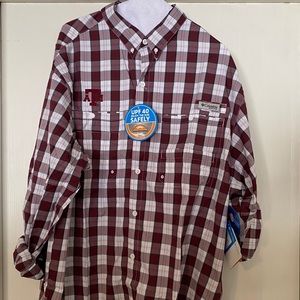 Texas A&M Columbia Fishing Shirt
